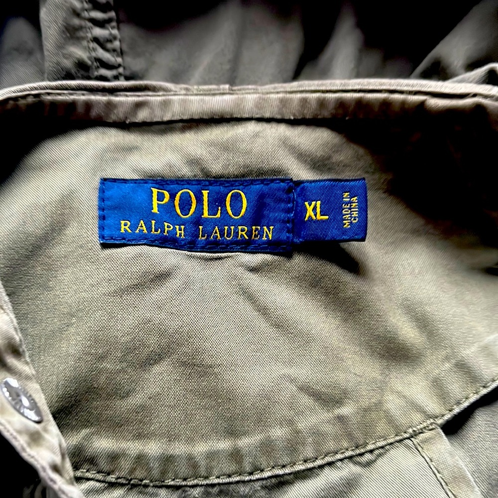 Polo mens light jacket full zipper XL